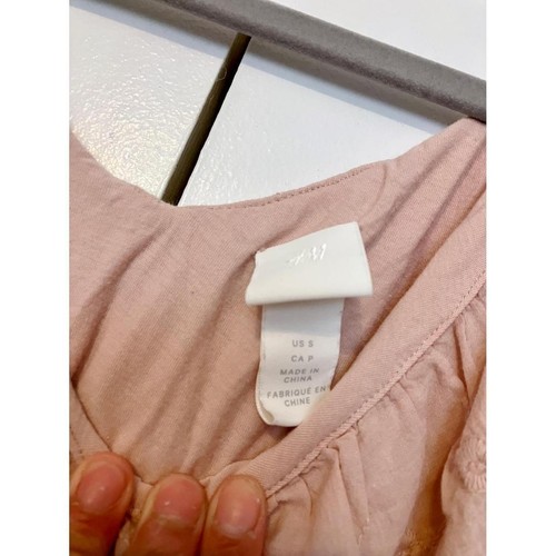 Boho Chic H&M Dusty Rose Ruffle Top - photo 4