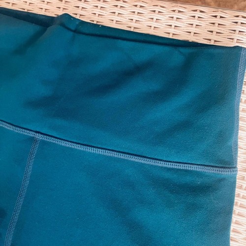 Fabletics High-Rise "Deep Teal" Biker Shorts (Small) - photo 4