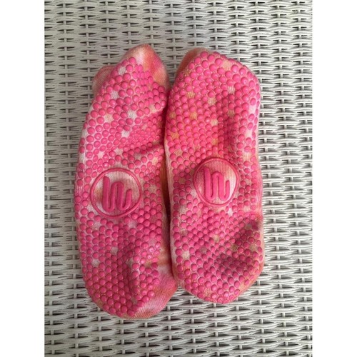 Y2K Pink and Orange Tie-Dye Ankle Socks - photo 2