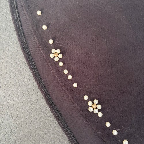 CLT Black Embellished Mini Skirt (OS) - photo 3