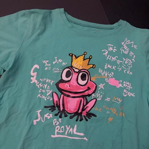 Royal Vibes Graffiti Frog Tee (Medium) - photo 2