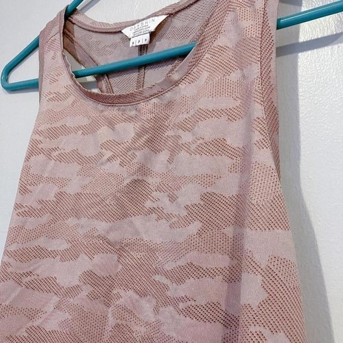 Danskin Performance Racerback Pink Camo Tank Top (Small) - photo 2