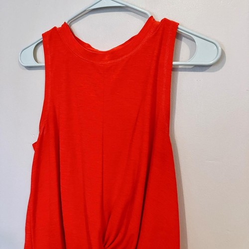 Y2K Old Navy Red Twist Crop Tank (Small) - photo 2