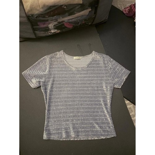 Y2K Miki Grey Shirred Velvet Crop Top (Small) - photo 2