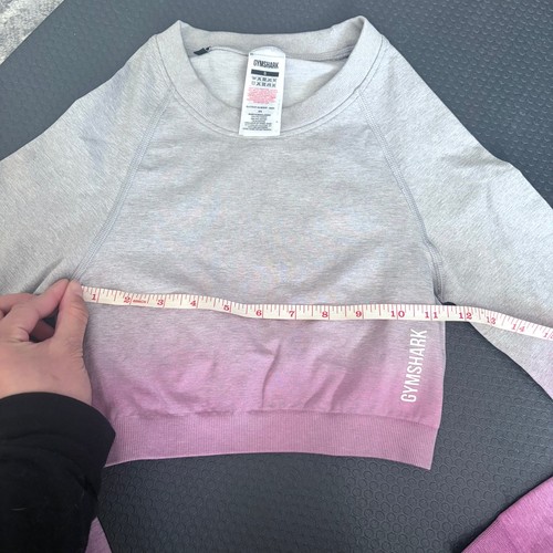 Gymshark Adapt Ombre Seamless Long Sleeves Crop Top (Small) - photo 4