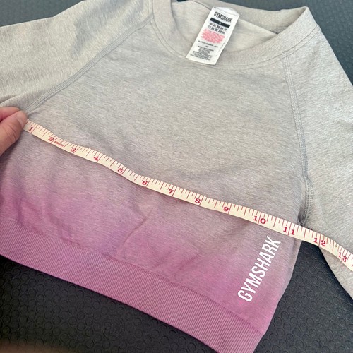 Gymshark Adapt Ombre Seamless Long Sleeves Crop Top (Small) - photo 5