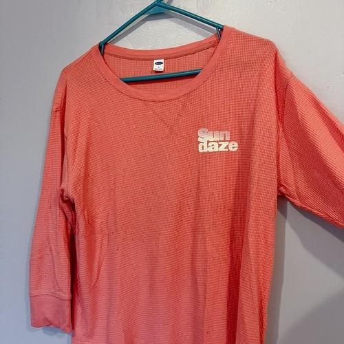 Y2K Old Navy "Sun Daze" Thermal Long Sleeve