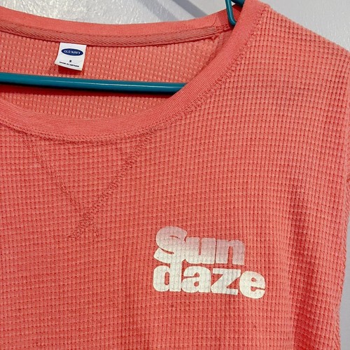 Y2K Old Navy "Sun Daze" Thermal Long Sleeve - photo 2