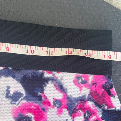 Abstract Floral Print Pencil Skirt Retro Aesthetic (OS) - photo 5
