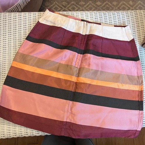 H&M Striped Y2K Satin A-line Skirt - photo 2