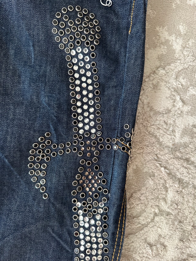 Kingz Delux Designer dark wash denim jeans. Size 32. - photo 3