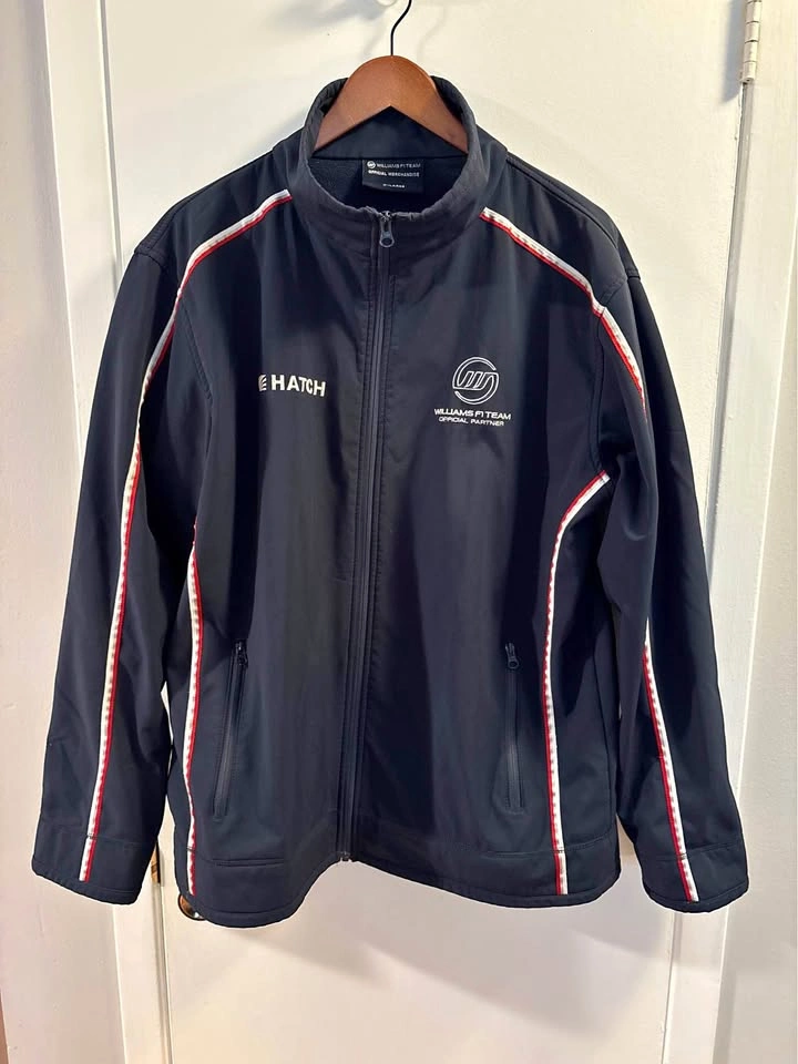 Vintage Williams F1 Team Softshell Jacket - Hatch Sponsor (XL)