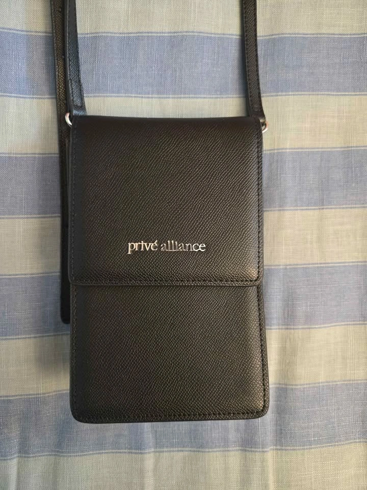 PRIVE ALLIANCE BY BBH Grained Leather Crossbody Bag - photo 2