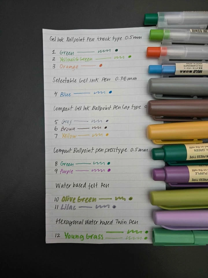 MUJI PEN AND MARKER LOT ($40 VALUE, SELLING ALL FOR $15) - photo 2