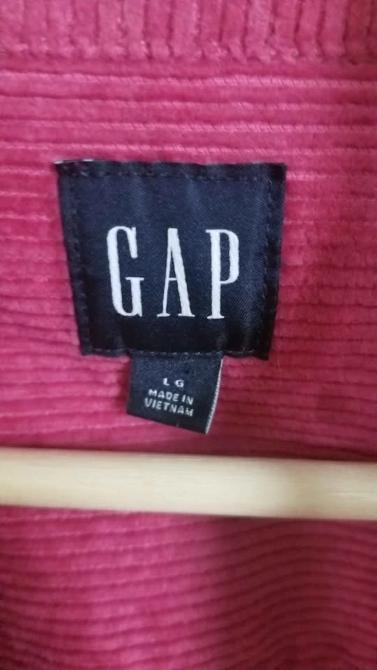Pink Corduroy GAP shirt/jacket - photo 3