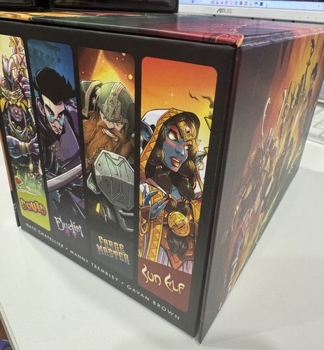 EMPTY BOX!! Dice Throne Vanguard Strongbox Kickstarter Edition!