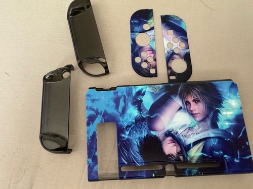 Nintendo Switch 1 Shell Case Set FFX Final Fantasy Theme