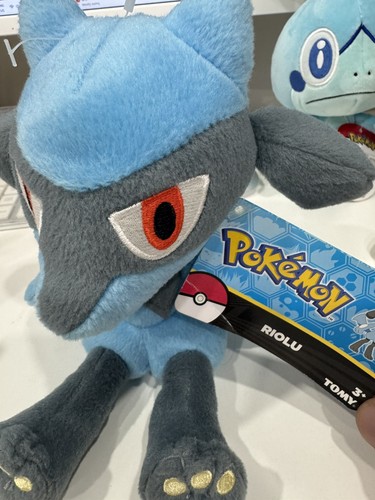 Pokemon Plushies Tepig, Riolu, Grookey, Sobble, Scorbunny - Lot - photo 3