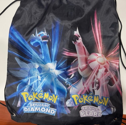 Pokémon Diamond & Pearl Drawstring Bag - GameStop Preorder Bonus