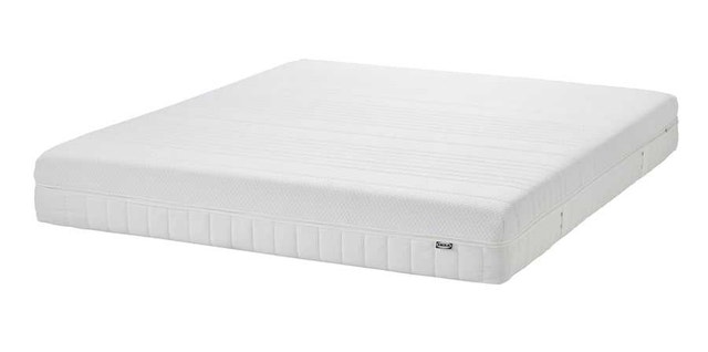 1yr Bed + Mattress Ikea Brimnes with storage and Anneland - photo 3