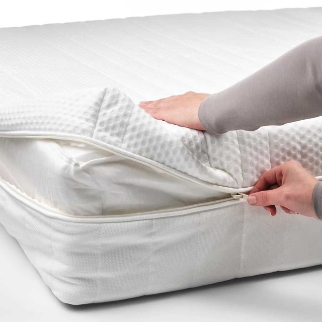 1yr Bed + Mattress Ikea Brimnes with storage and Anneland - photo 4