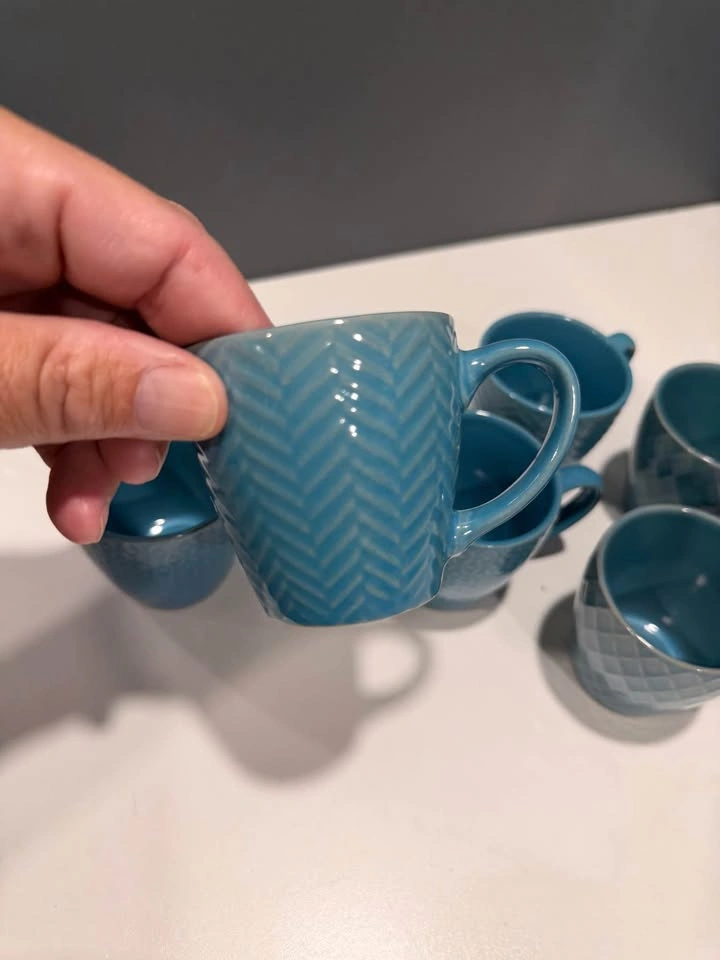 La Rachelle Ceramic Espresso Cups – Set of 8, Never Used - photo 5