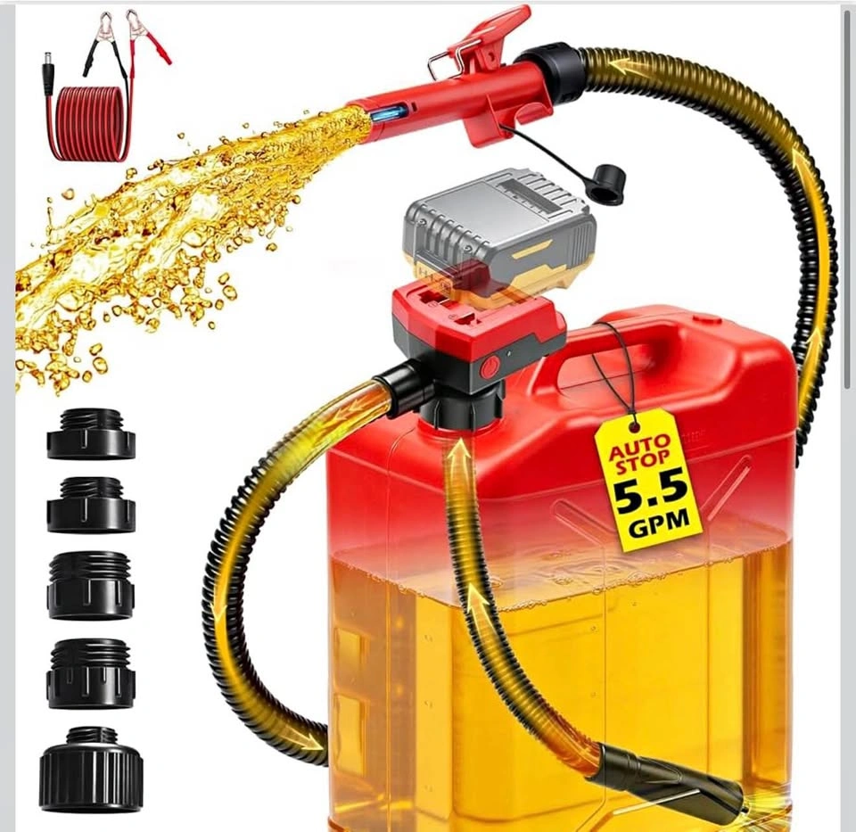 5.5 GPM Wireless Fuel Transfer Pump with Auto-Shutoff