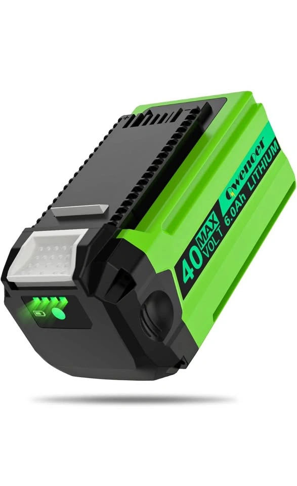 40V 6.0Ah Lithium Battery Replacement for GreenWorks