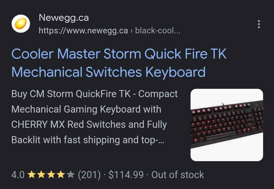Cooler Master Mechanical Keyboard - photo 3