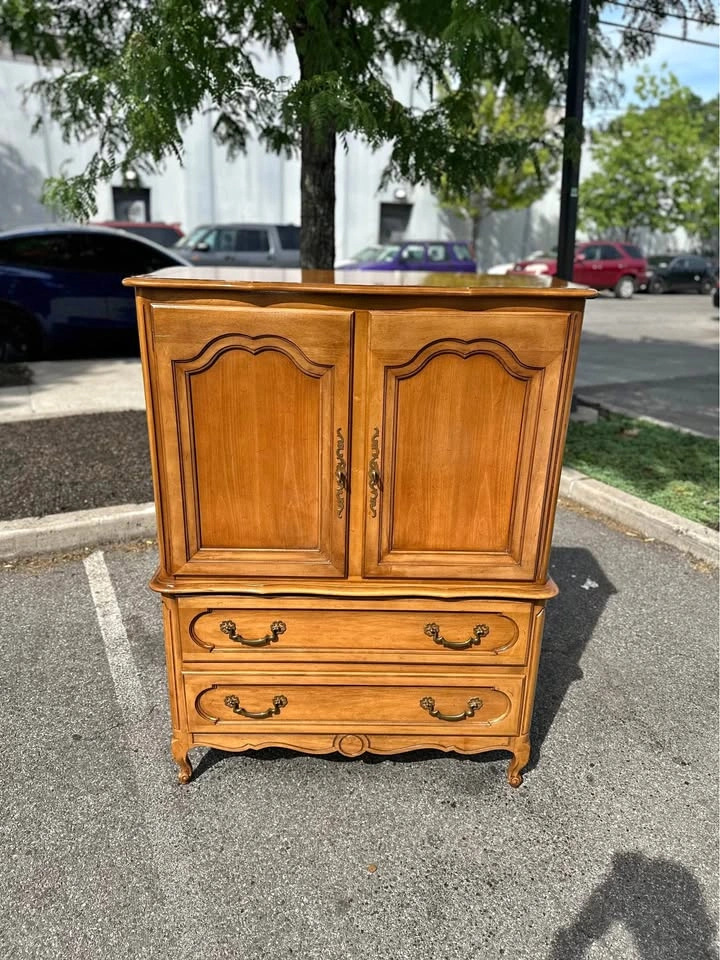 MCM 7 Drawer Highboy Dresser