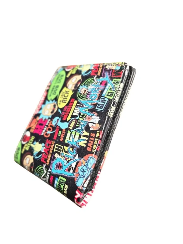 Rick and Morty Wallet • Cartoon Collage Design - photo 4