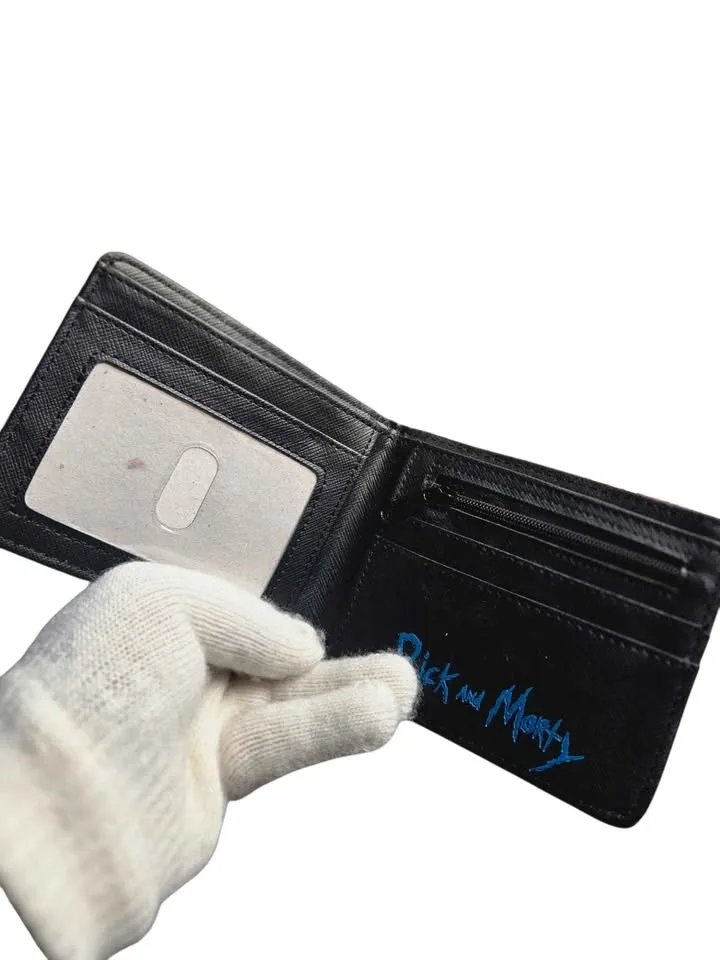 Rick and Morty Wallet • Cartoon Collage Design - photo 5