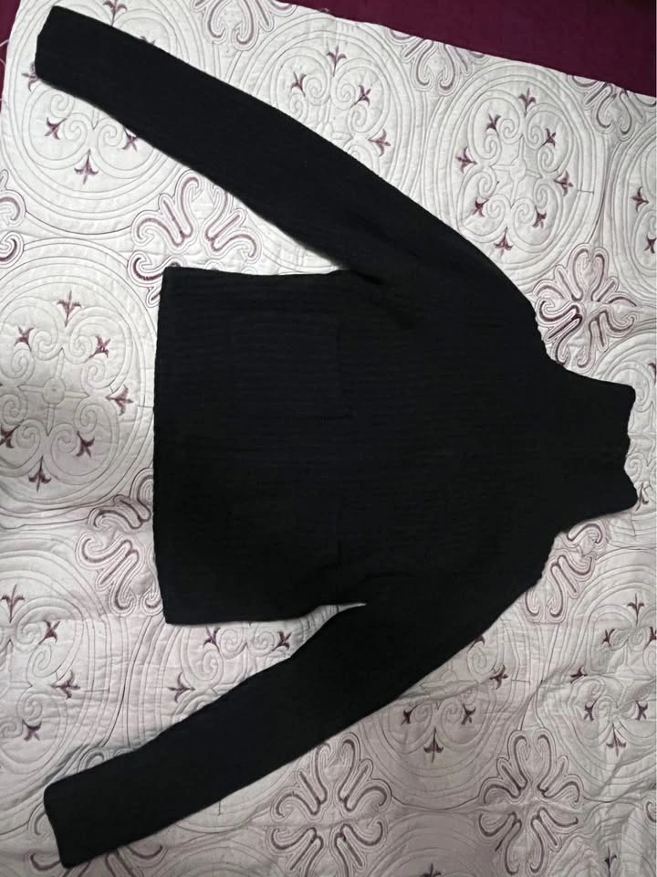 UNIQLO LAMBSWOOL BLEND ZIP-UP JACKET