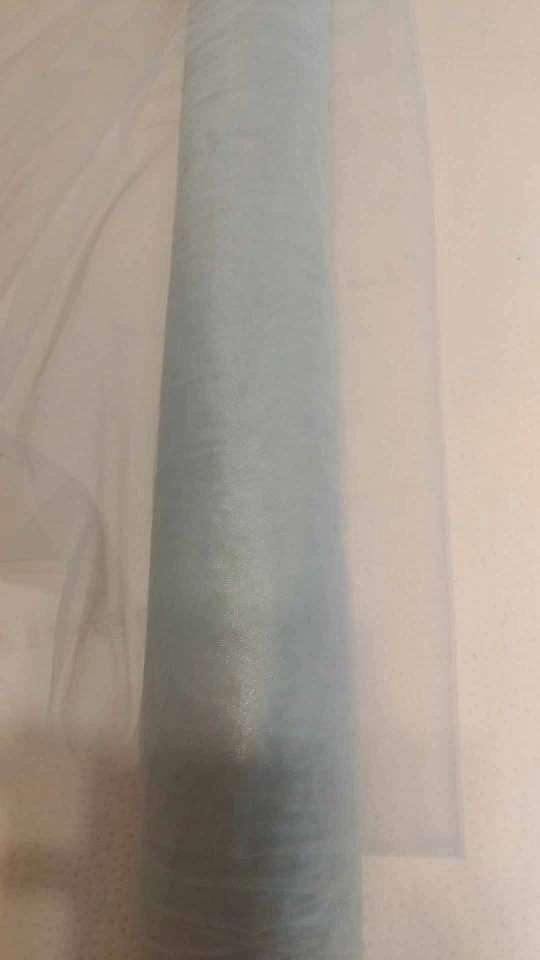 Light Shimmering Blue Tulle Fabric Roll - photo 4