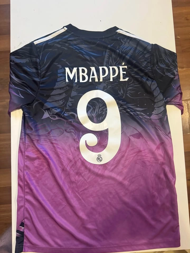 Adidas Real Madrid Medium Mbappé #9 Dragon Concept Jersey - photo 2