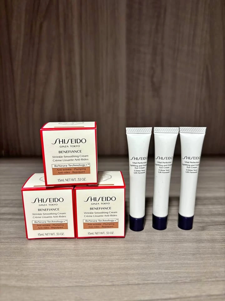 Shiseido Anti-Aging Set: Benefiance & Vital Perfection