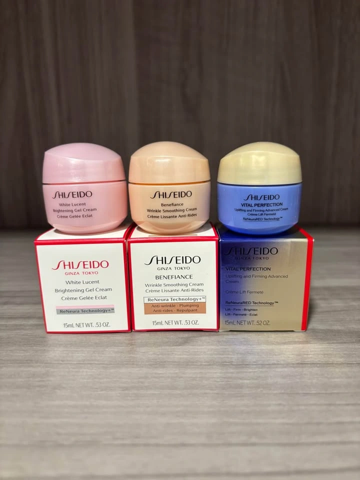 Brand New Shiseido 3-Piece Face Cream Discovery Set 15mlx3=45ml - photo 2