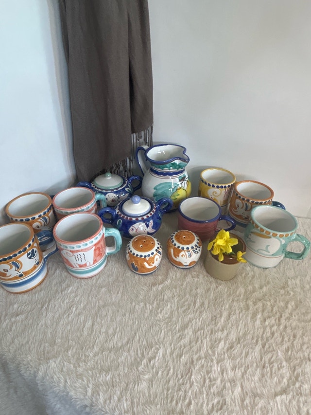 VTG Italian Vietri Solimene Campagna Style Collection