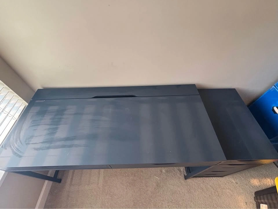 Moving Sale: IKEA Alex Desk + Alex Drawer - photo 2