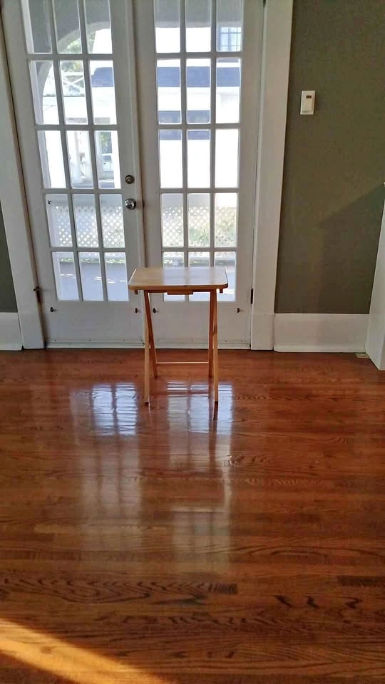 Solid Pine Folding TV Tray Table