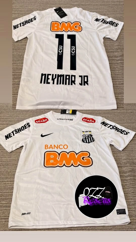 Nike Football Jerseys - Santos FC Neymar Jr, PSG, Portugal