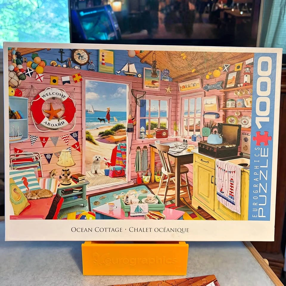Eurographics 1000 Piece Puzzle - Ocean Cottage