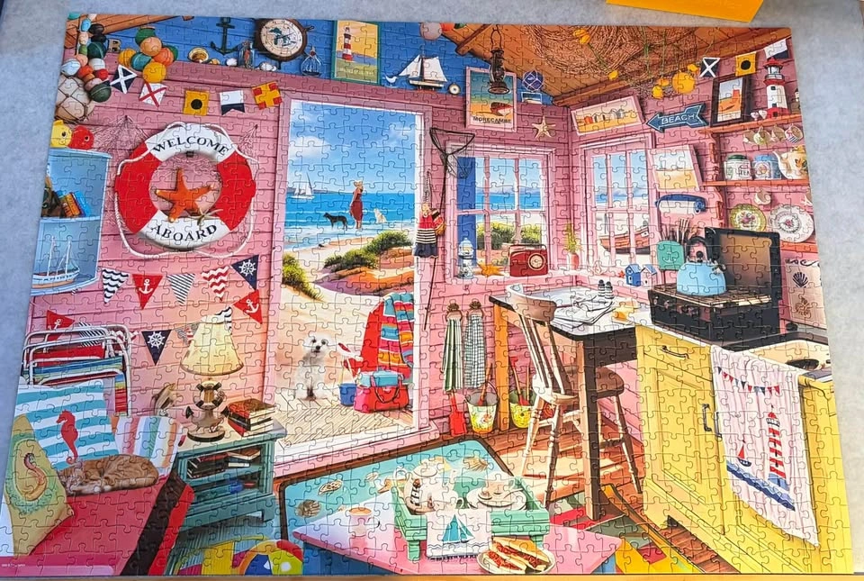 Eurographics 1000 Piece Puzzle - Ocean Cottage - photo 2