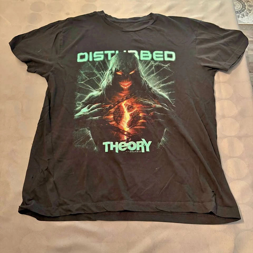Disturbed Take Back Your Life Tour 2023 T-Shirt Size Large