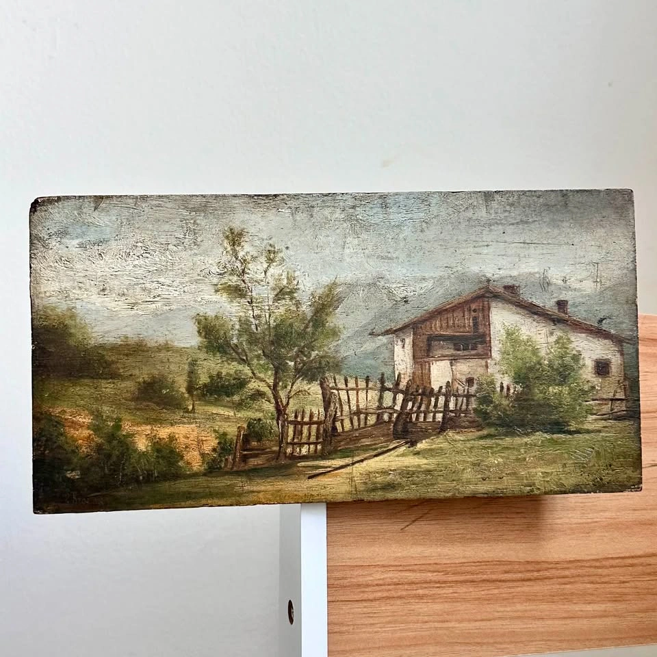 Pair of 1887 Antique German Oil Paintings - Louis Kraemer - photo 4