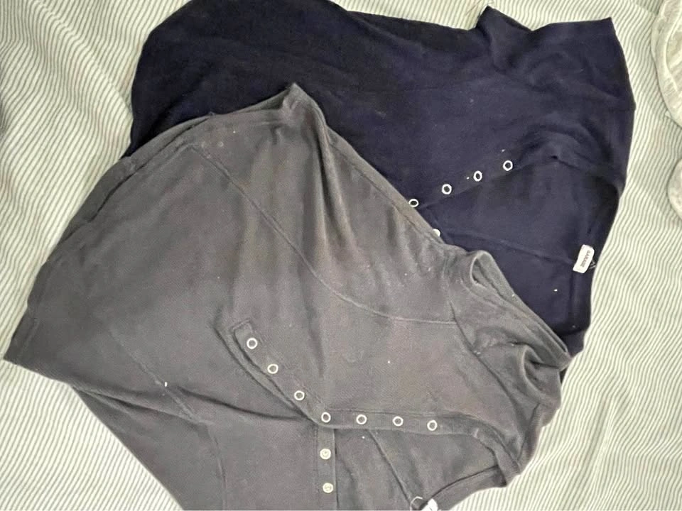 Garage short sleeve Henley tops