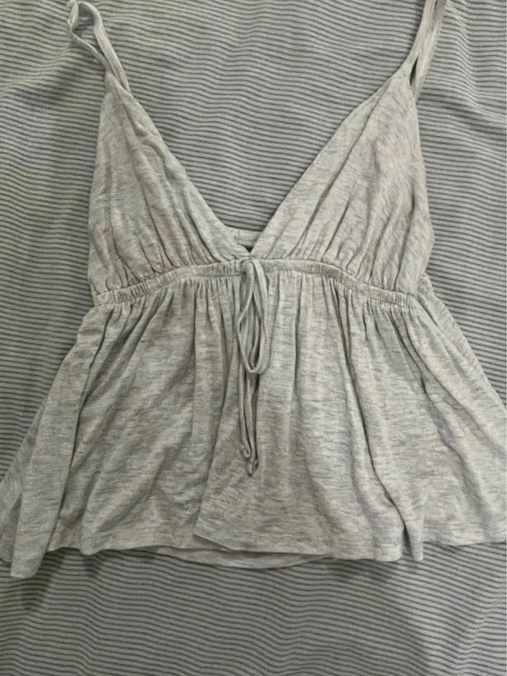 Ardene gray babydoll top
