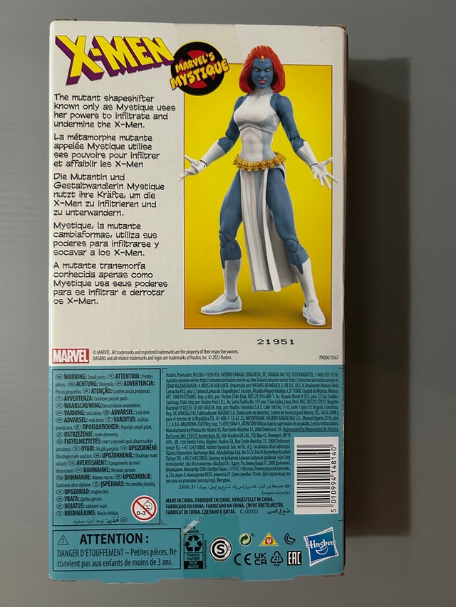 Hasbro Marvel Legends X-Men Mystique - photo 2