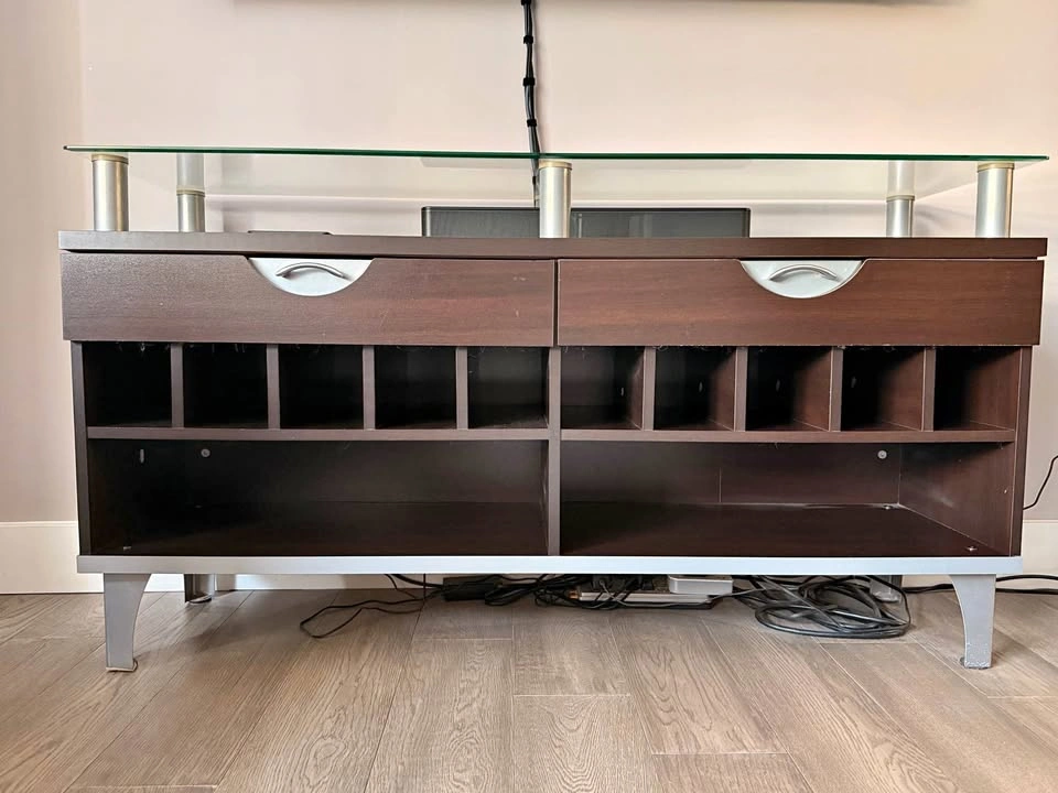TV Stand - Dark Brown