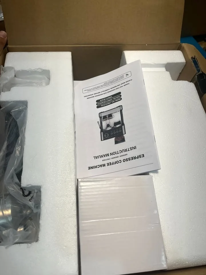 Espresso Machine w/ Grinder & Milk Frother, 2.8L Tank image indicator(6)